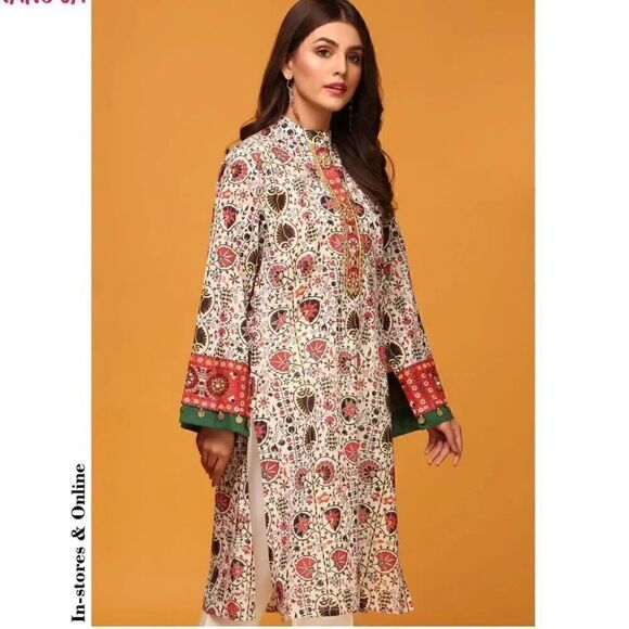 RANG JA PAKISTANI DESIGNER DRESS - Picture 2 of 3